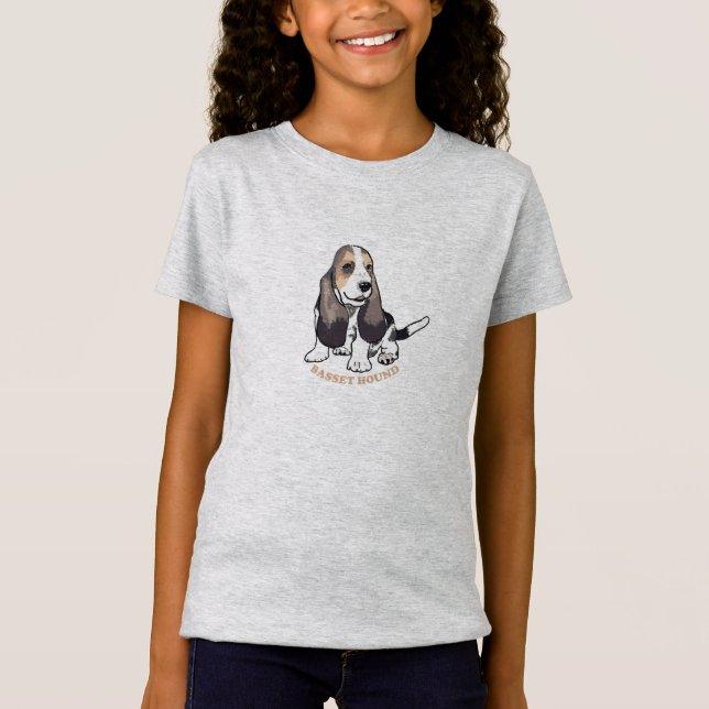 Camiseta Hound Basset (Frente)