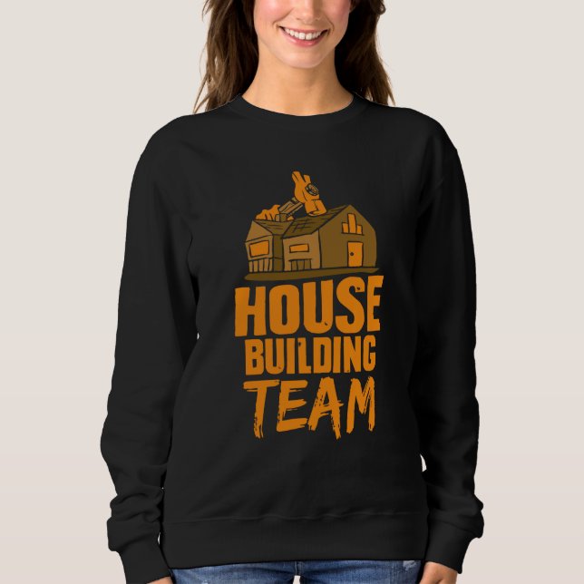 Camiseta House Building Team Home Builder Build (Frente)