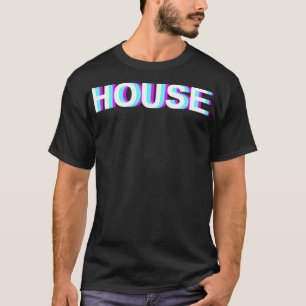 Camiseta House DJ Music Disco Sound Techno Electronic Dance