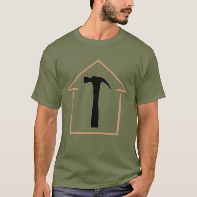 Camiseta House e Hammer (Frente)