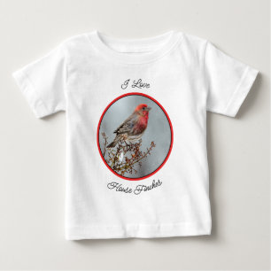 Camiseta House Finch in Snow - Foto original