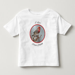 Camiseta House Finch in Snow - Foto original
