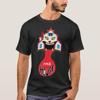 Camiseta House Housu 1977, Design de Horror Japonês Clássic
