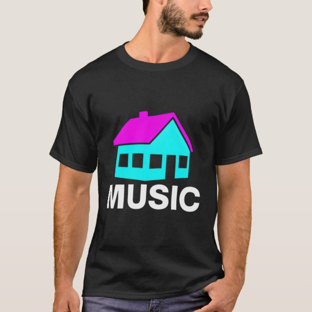Camiseta House Music Edm Rave (Frente)