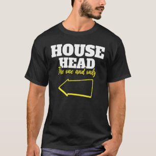 Camiseta House Music Rave House Head