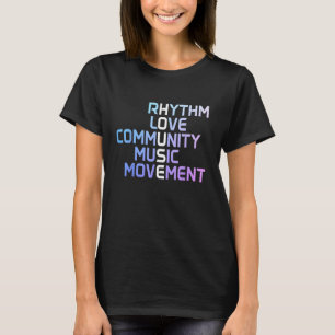 Camiseta House Music Rhythm Love Rave Party Vintage Chicago