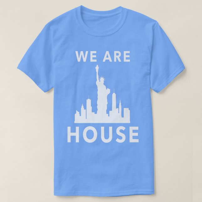Camiseta House Music Somos House EDM Funky Soulky (Frente do Design)