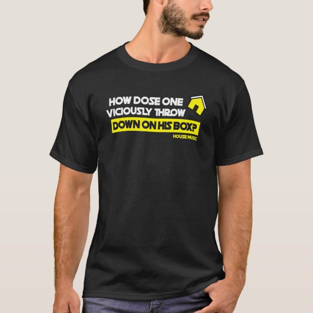 Camiseta House Music Soulful Funky Deep House (Frente)