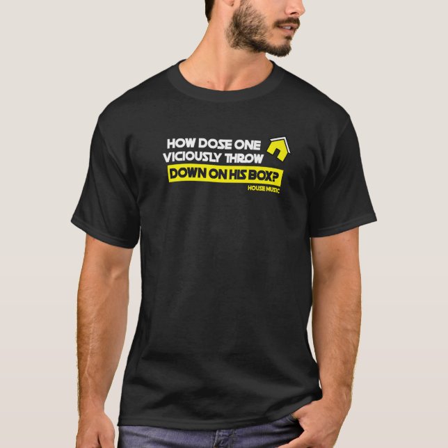 Camiseta House Music Soulky Deep House (Frente)