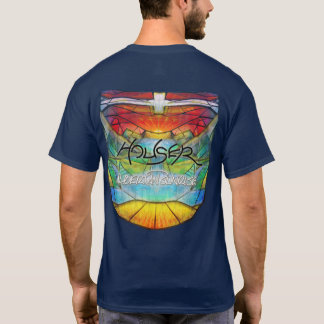 CAMISETA HOUSER - HOMENS ESCUROS T (TEXTO NA FRENTE, ATUALI