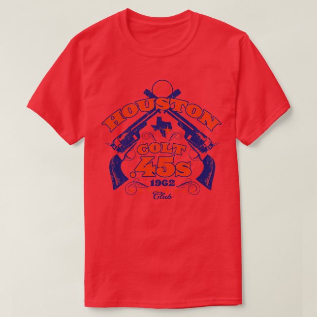 Camiseta Houston Colt 45s (Frente do Design)