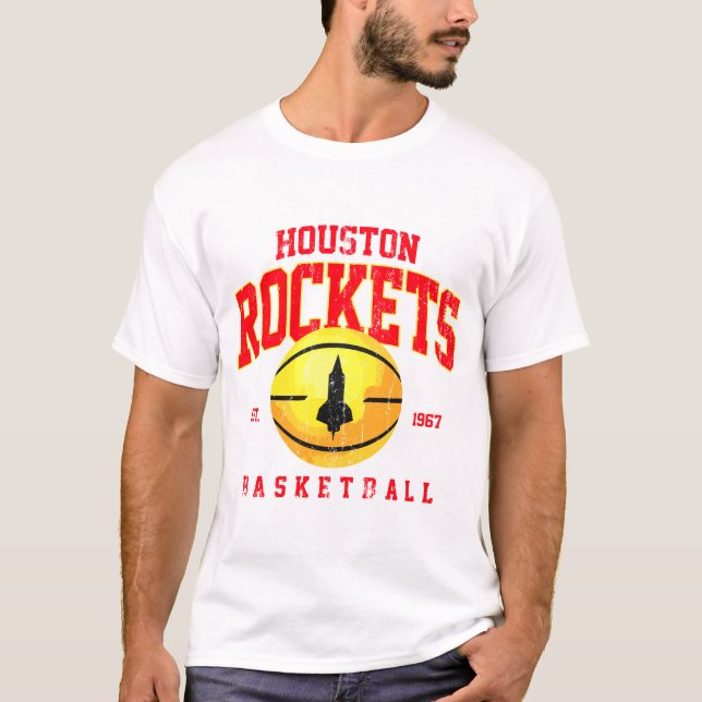 Camiseta Houston Rocketsss Vintage (Frente)