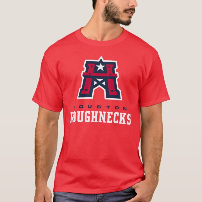 Camiseta Houston Roughnecks Merch (Frente)