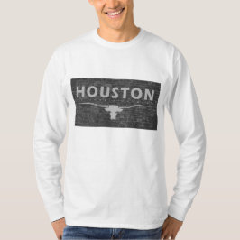 Camiseta HOUSTON Temos um problema com o Brick Wall Design