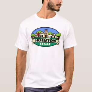 Camiseta Houston Texas design de pequena cidade