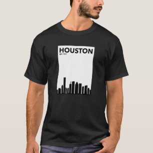 Camiseta Houston Texas My City Estabeleceu 1837