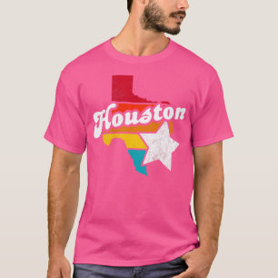 Camiseta Houston Texas Vintage angustiou Souvenir 2
