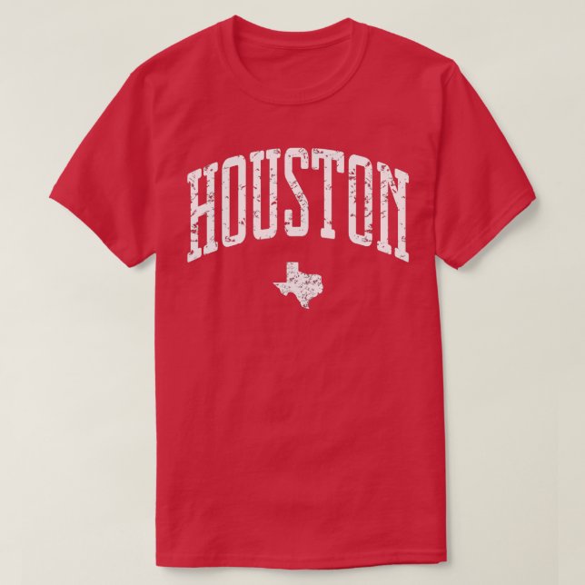 Camiseta Houston Texas Vintage City  (Frente do Design)