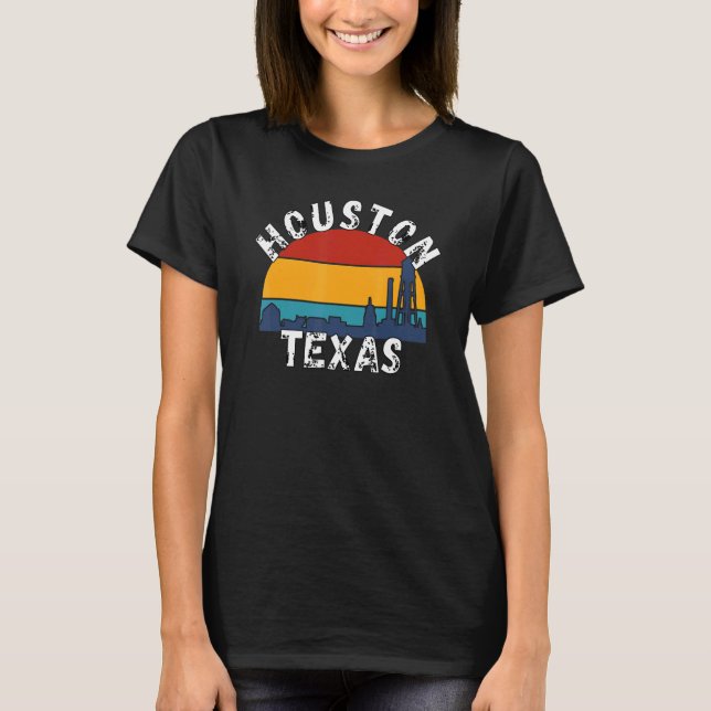 Camiseta Houston Texas Vintage Souvenirs 1 (Frente)