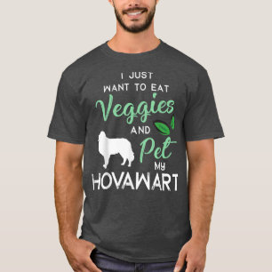 Camiseta Hovawart Funny Vegan Dog Proprietário do Xmas Aniv
