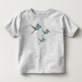 Camiseta Hovering Jacobin Hummingbird - transparente.