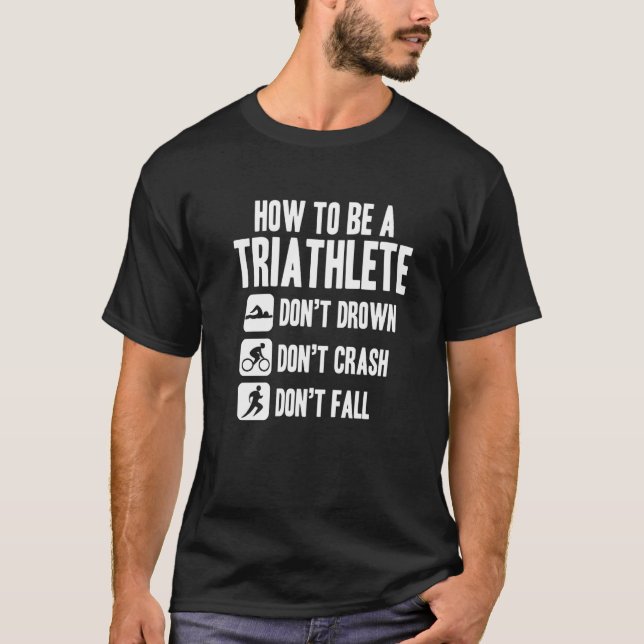 Camiseta How To Triathlete   (Frente)