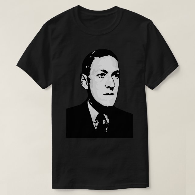Camiseta Howard Philips Lovecraft (Frente do Design)