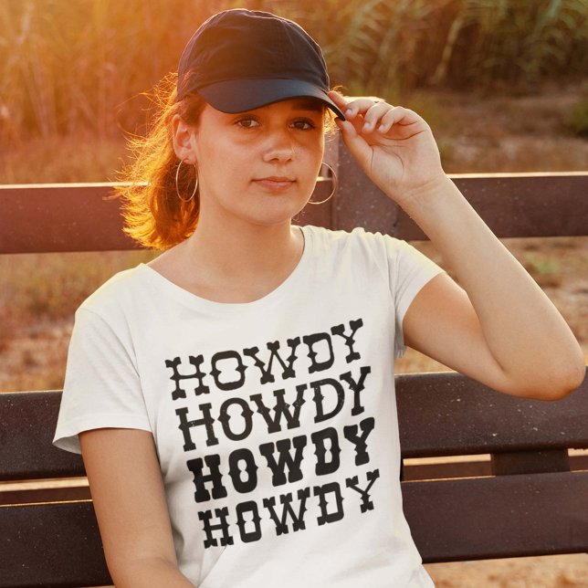 Camiseta Howdy (Criador carregado)