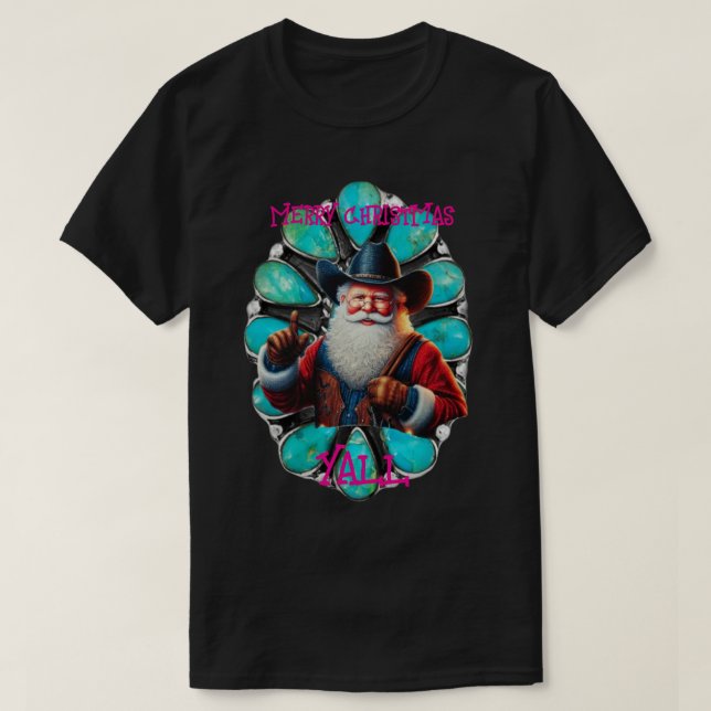 Camiseta Howdy Christmas (Frente do Design)