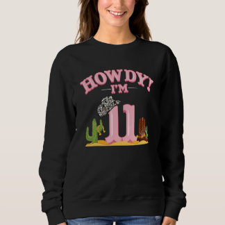 Camiseta Howdy Cowgirl 11 Birthday Western Country Southe