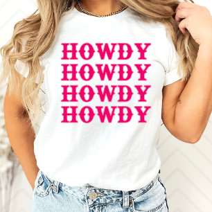 Camiseta Howdy Cowgirl Disco Última Bachelorette Rodeo