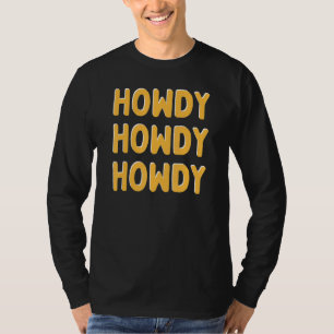 Camiseta Howdy Cowgirl Retro Vintage Country Oeste Cowgir