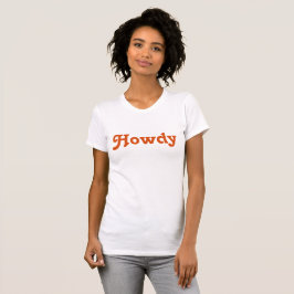 Camiseta Howdy Crop Shirt