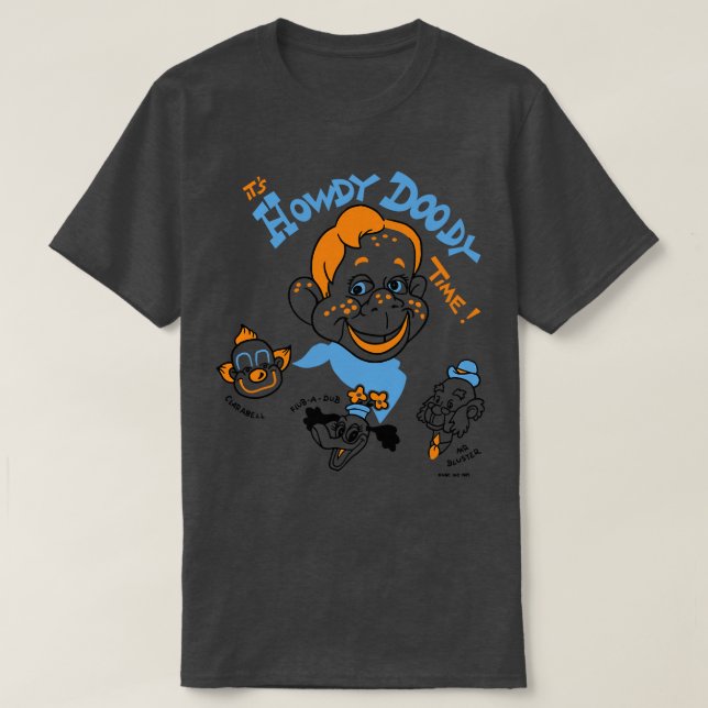 Camiseta Howdy Doody (Frente do Design)