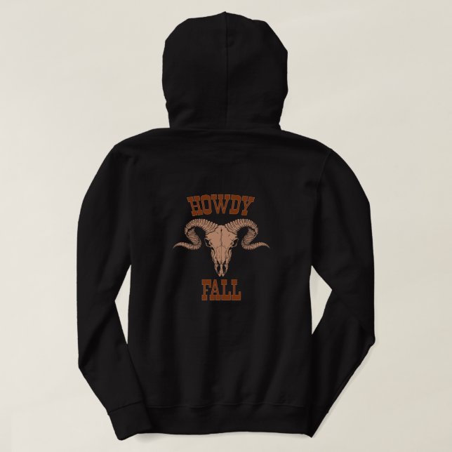 Camiseta Howdy Fall (Verso do Design)