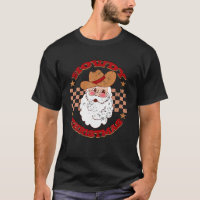 Howdy Hos Cowboy Santa Cláusula Xmas Árvores Howdy
