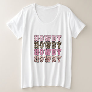 Camiseta Howdy Howdy Howdy Womens