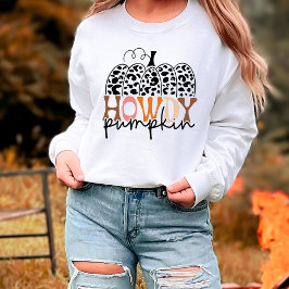 Camiseta Howdy Pumpkin Fall