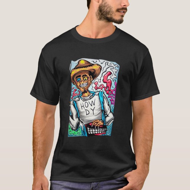 Camiseta Howdy Zombie (Frente)