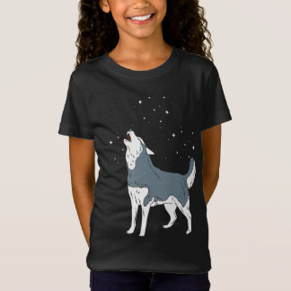 Camiseta Howerian Husky Puppies Engraçada Cachorro
