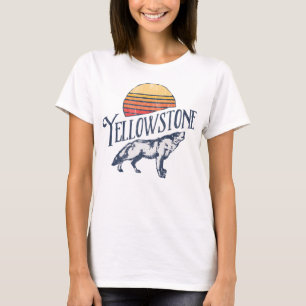 Camiseta Howf Yellowstone National Park Sunset Grap