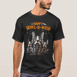 Camiseta Howl O Ween French Bulldog Dog Costume Halloween