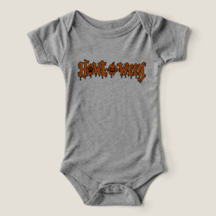 Camiseta Howl-O-Ween Halloween Fofa Pata de Cachorro Abóbor