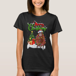 Camiseta Howler Animal Xmas Papais noeis Howler Chri