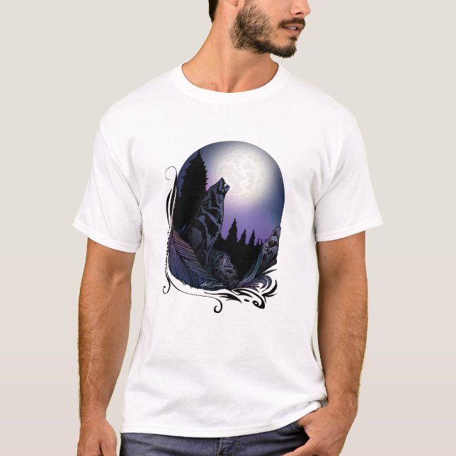 Camiseta Howling Wolf (Frente)