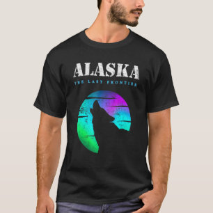 Camiseta Howling Wolf Alaska Native American Alaska Tribal