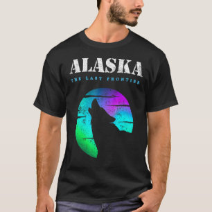 Camiseta Howling Wolf Alaska Native American Alaska Tribal