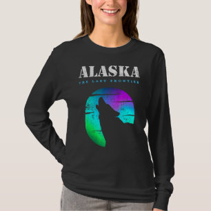 Camiseta Howling Wolf Alaska Native American Alaska Tribal
