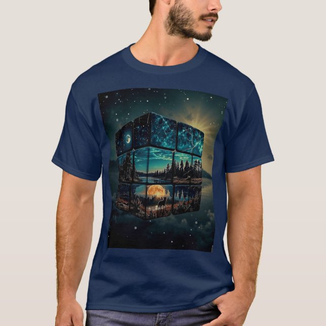 Camiseta Howling Wolf em uma noite de Solitário (Frente)