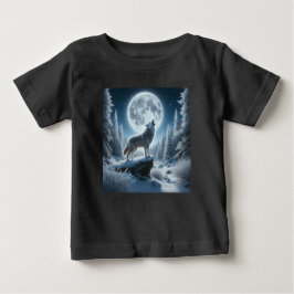 Camiseta Howling Wolf In Winter